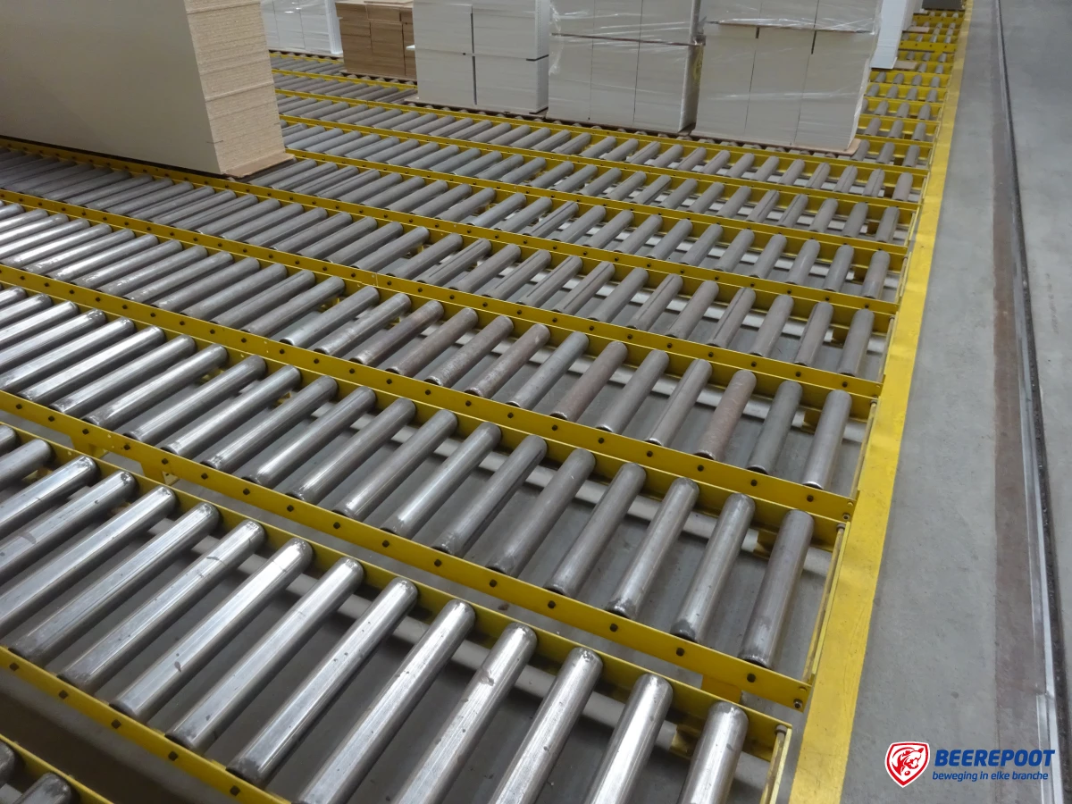 Rollenbaan, zwaartekracht